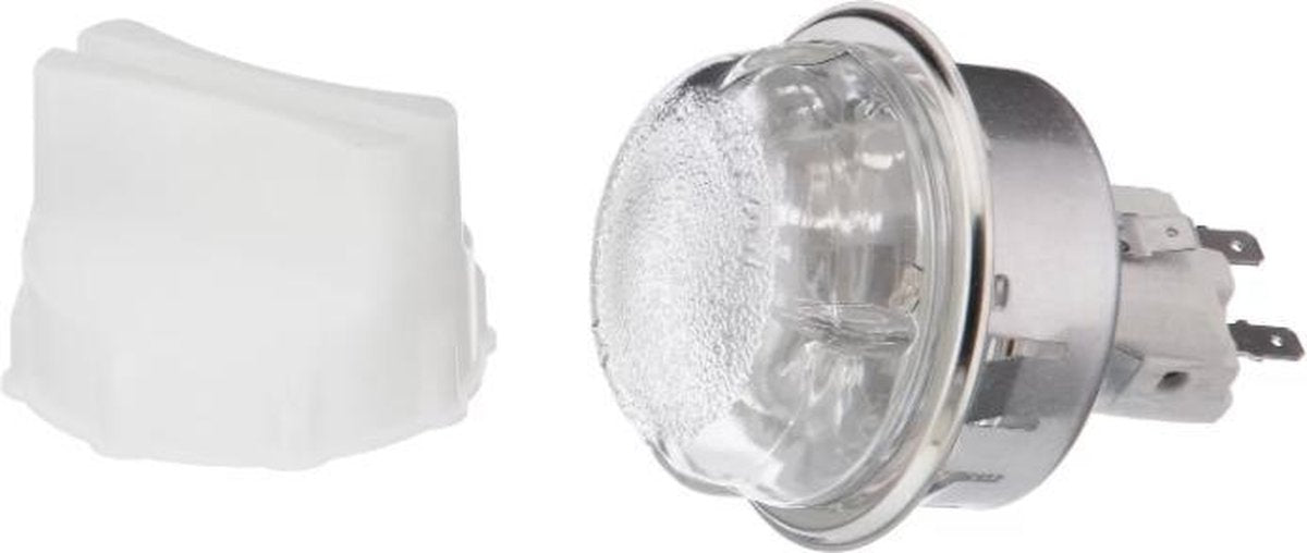 Ovenlampje Bosch Siemens lampje oven - compleet met glas en fitting - tot 300graden lamp oven 40W E14 Origineel - met reparatieset