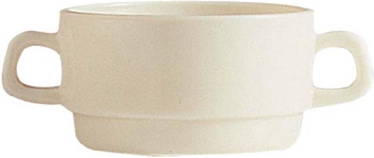 Arcoroc Gastronomie Servies - Soepbol - Ivoor - (set van 6) En Yourkitchen E-kookboek - Heerlijke Smulrecepten