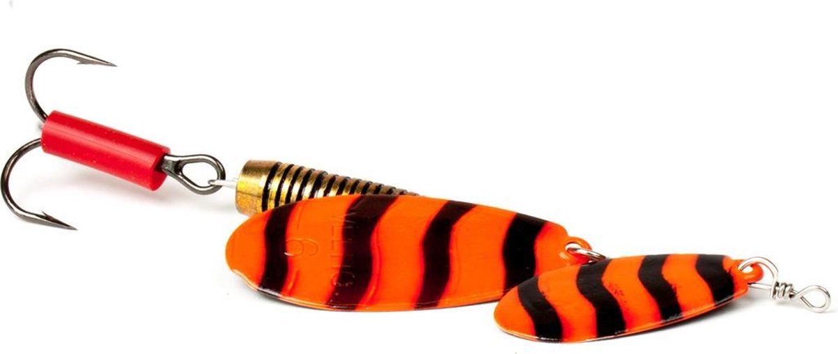 Veltic Tandem 4 plus 6 - Spinner - 18.5 gr - Oranje / Zwart
