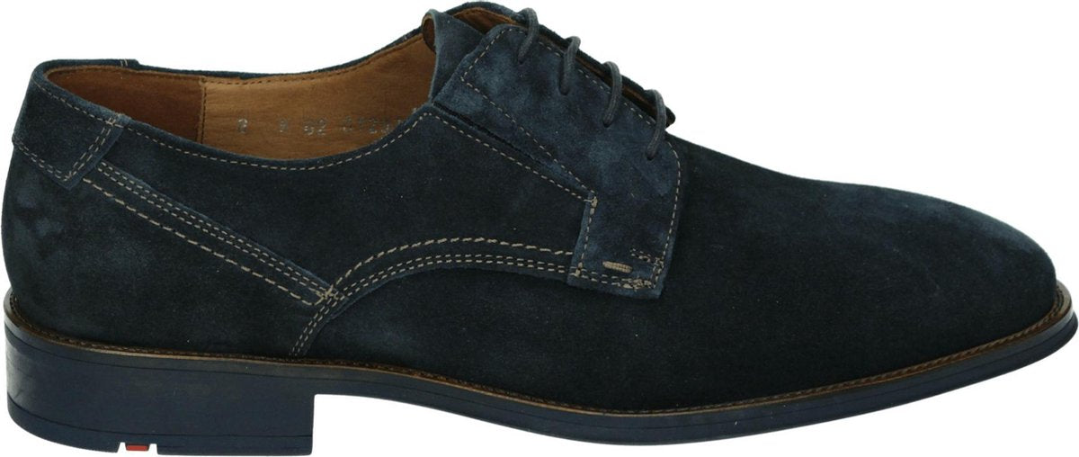 Lloyd -Heren -  blauw donker - geklede veterschoen - maat 42½