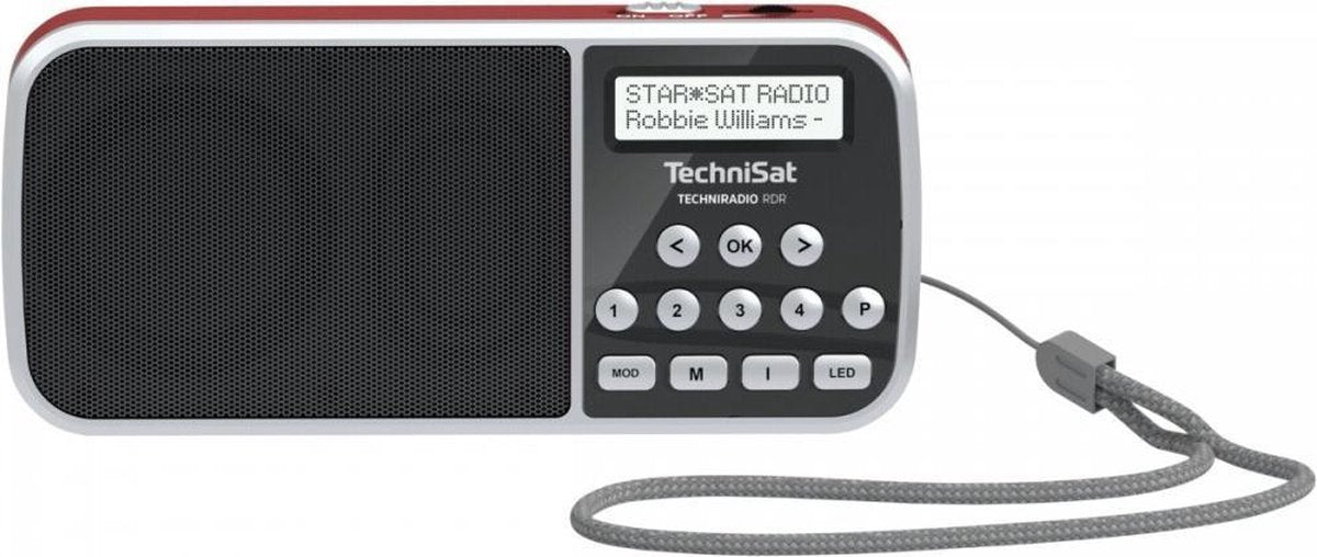 TechniSat Technisat TechniRadio RDR rood