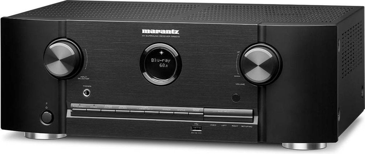 Marantz SR5015 DAB 7.2 AV-Receiver - Receiver met Bluetooth en DAB+ Radio - 180 Watt per Kanaal - Zwart
