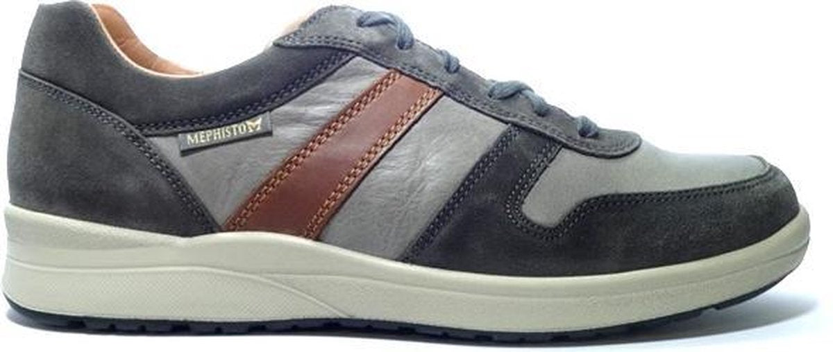 Heren Veterschoenen Mephisto Vito Graphite Grijs - Maat 43