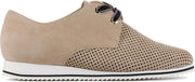 Hassia Vrouwen Suède Veterschoenen / Damesschoenen  301569 - Beige - Maat 37