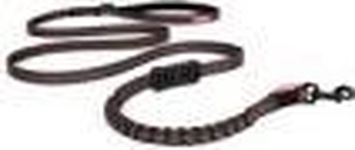 EzyDog Zero Shock LITE hondenlijn - Bruin - 180 cm