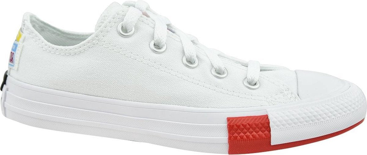 Converse Chuck Taylor All Star Ox Kids Lage sneakers - Meisjes - Wit - Maat 30