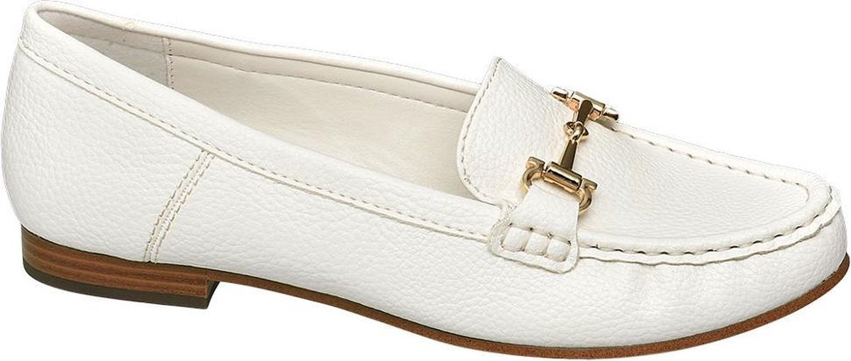 Easy Street Dames Witte loafer comfort - Maat 40