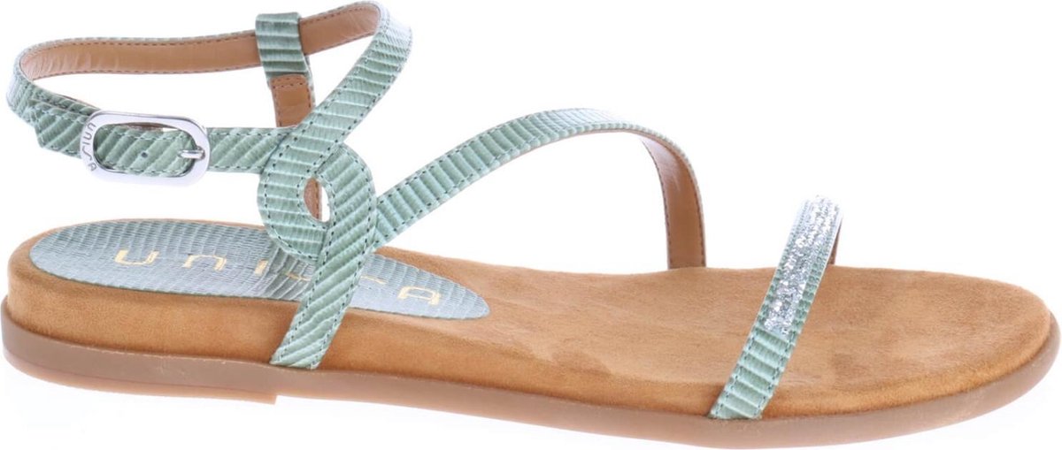 Unisa Claris Sandalen Mint Groen - Maat 39