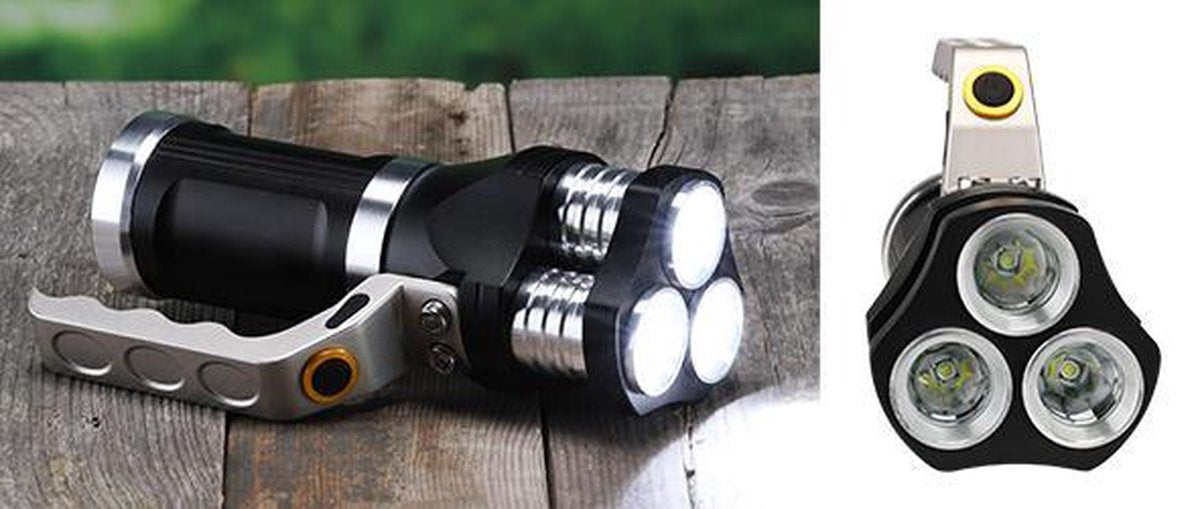 Haushalt 70040 - Zaklantaarn - 3 LED - lithium ionbatterijen