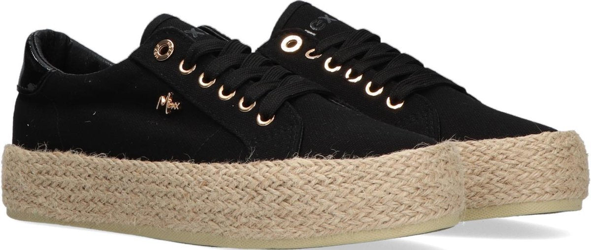 Mexx Chevelijn 03 Lage sneakers - Dames - Zwart - Maat 37