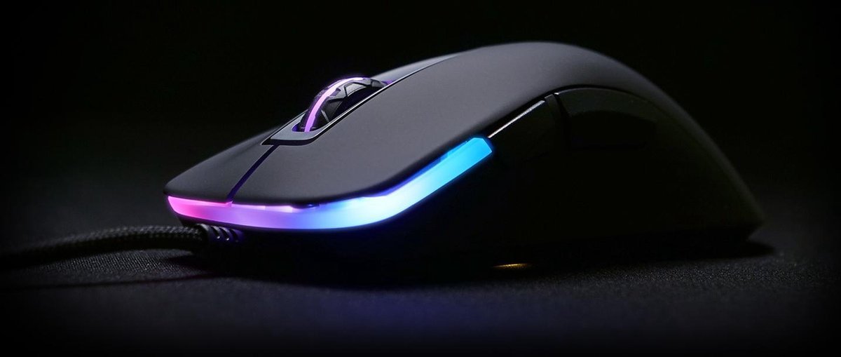 Xtrfy M1 Gaming Muis met RGB - Zwart