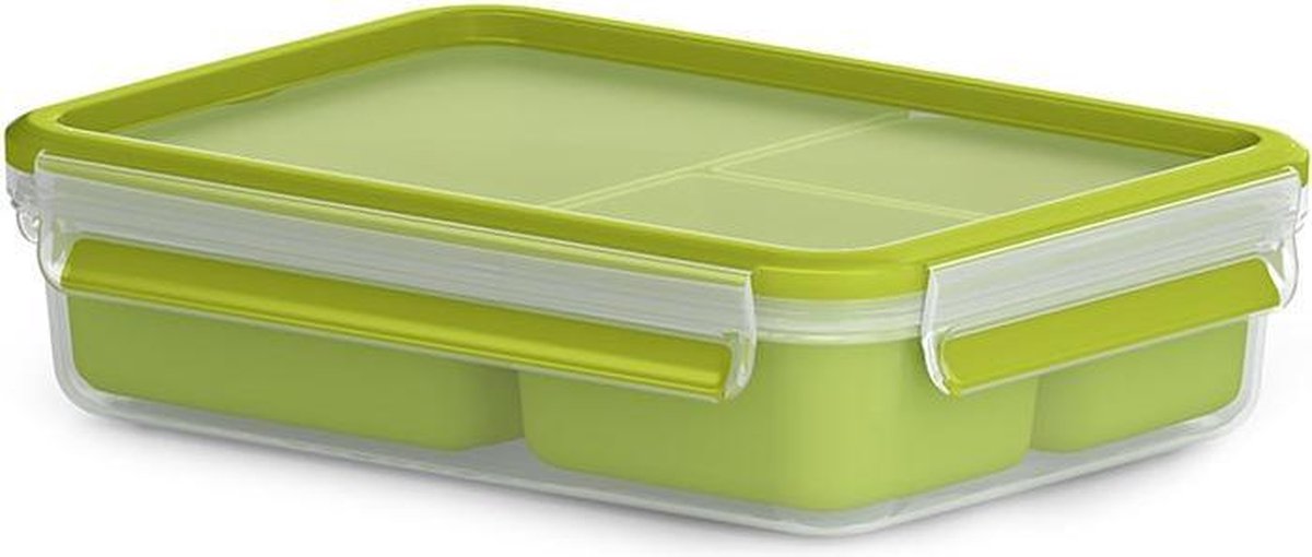 EMSA CLIP & GO 1.2l Rechthoekig Doos Groen