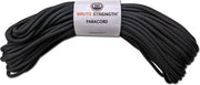 Paracord - Touw - 4 mm - 40 meter - Zwart -  250 kg breekracht