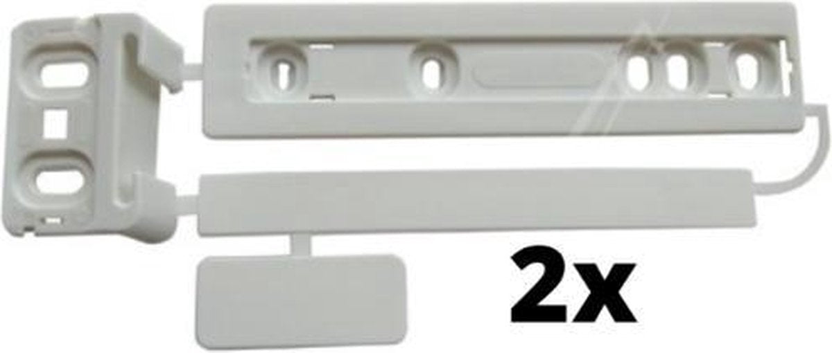 IKEA / ETNA / WHIRPOOL / AEG / Electrolux - 2x Deurgeleider koelkast - Universeel - Ook voor diverse andere merken