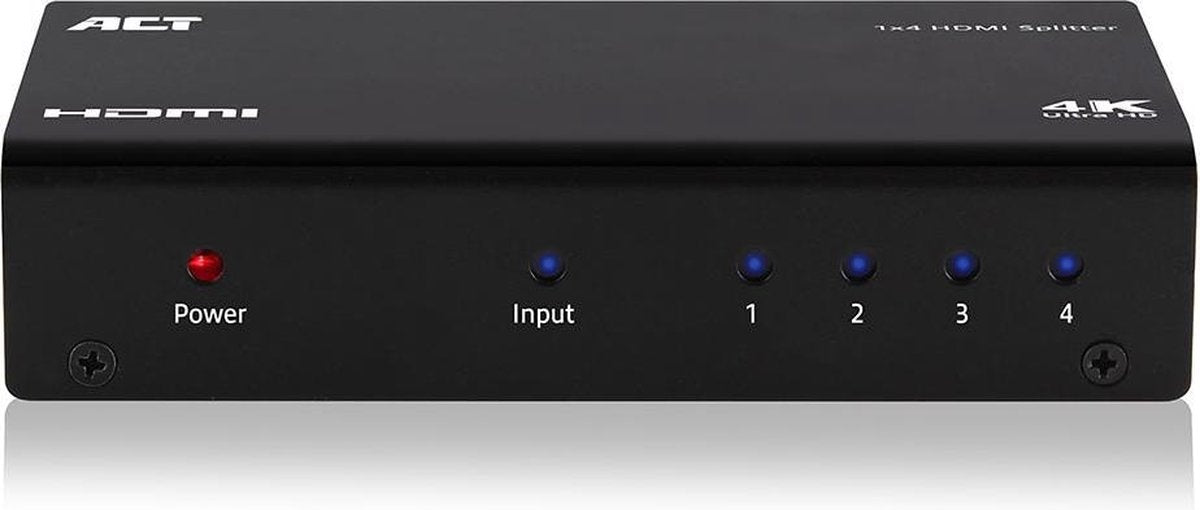 ACT AC7830 HDMI Splitter via HDMI kabel