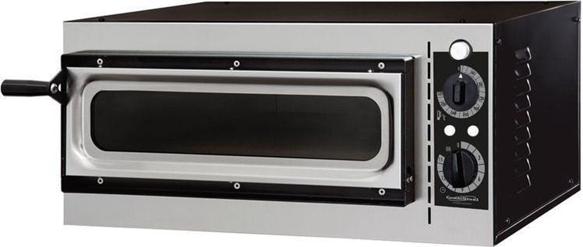 Professionele Pizzaoven Enkel Raam 1 X 1 | Combisteel | 7485.0120 | Horeca