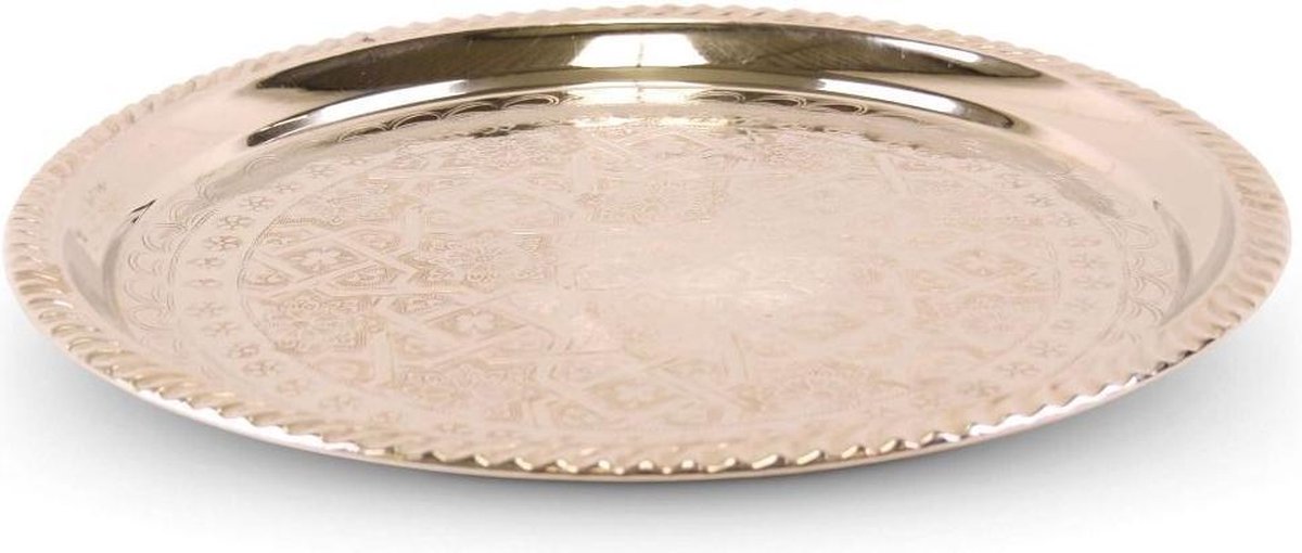 Marokkaanse dienblad Silver Small