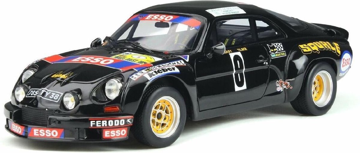 Renault Alpine A110 #8 Rally De Quest Armor 1976