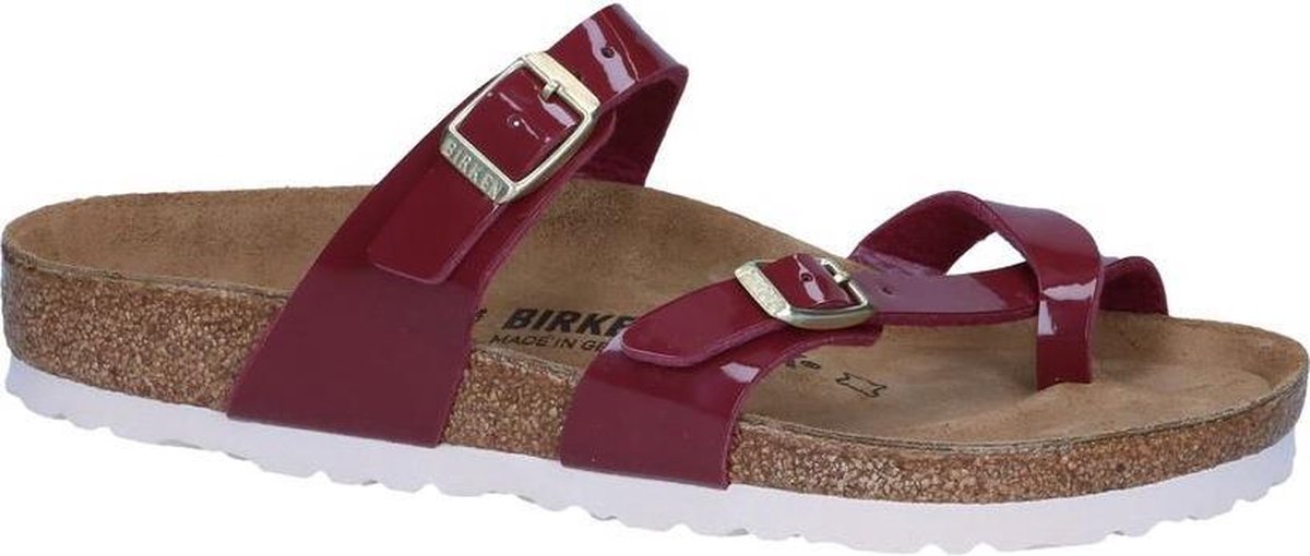 Bordeaux Teenslippers Birkenstock Mayari