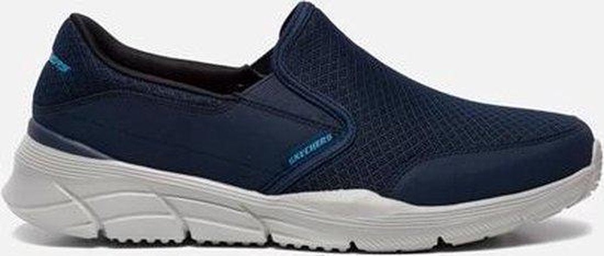 Skechers Equalizer instappers blauw - Maat 42