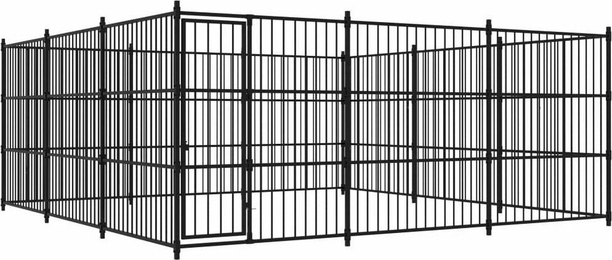 Medina Hondenkennel voor buiten 450x450x185 cm