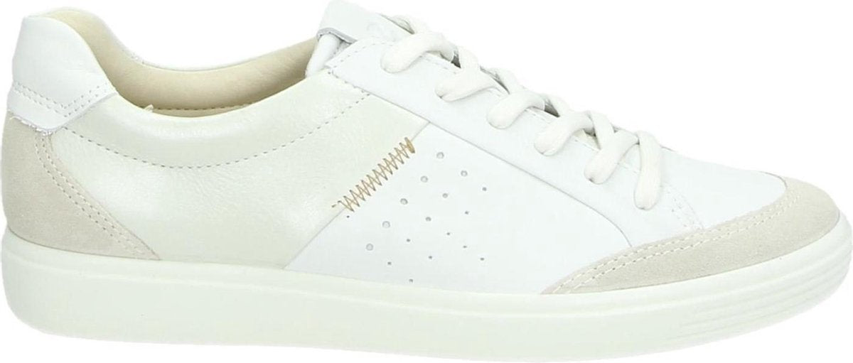Lichtbeige Veterschoenen ECCO Soft 7