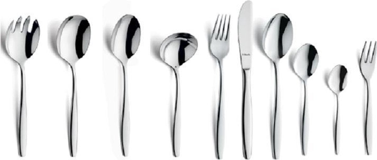 Amefa Florence - Bestekset  - RVS - (Set van 40)  en Yourkitchen E-kookboek Heerlijke Smulrecepten