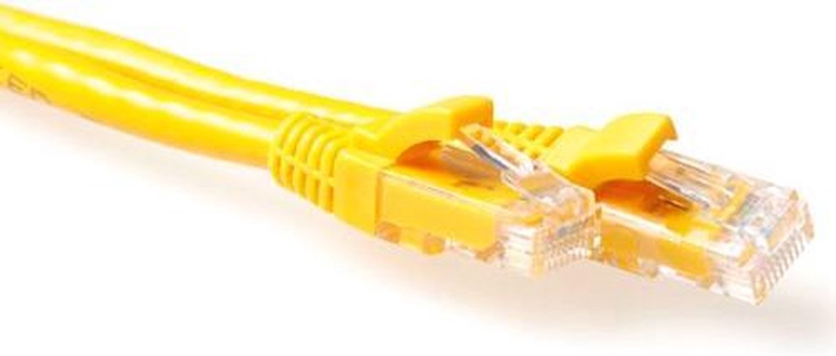 Advanced Cable Technology Utp c6 patch snagl yl 20.0m. Eenh. 1 stk
