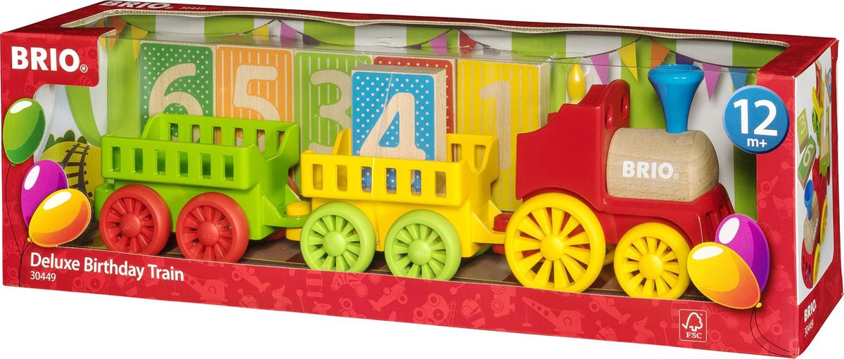 BRIO Luxe verjaardagstrein - 30449