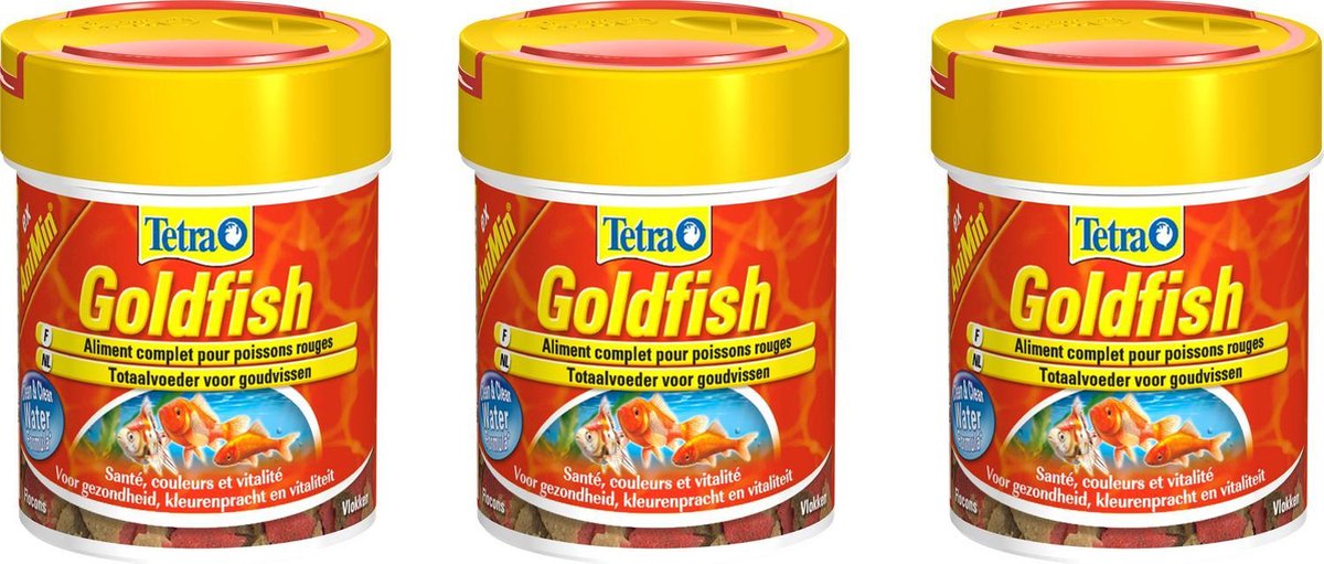Tetra Animin Goudvis -voordeelverpakking 3 stuks  Vissenvoer - 66 mlx3