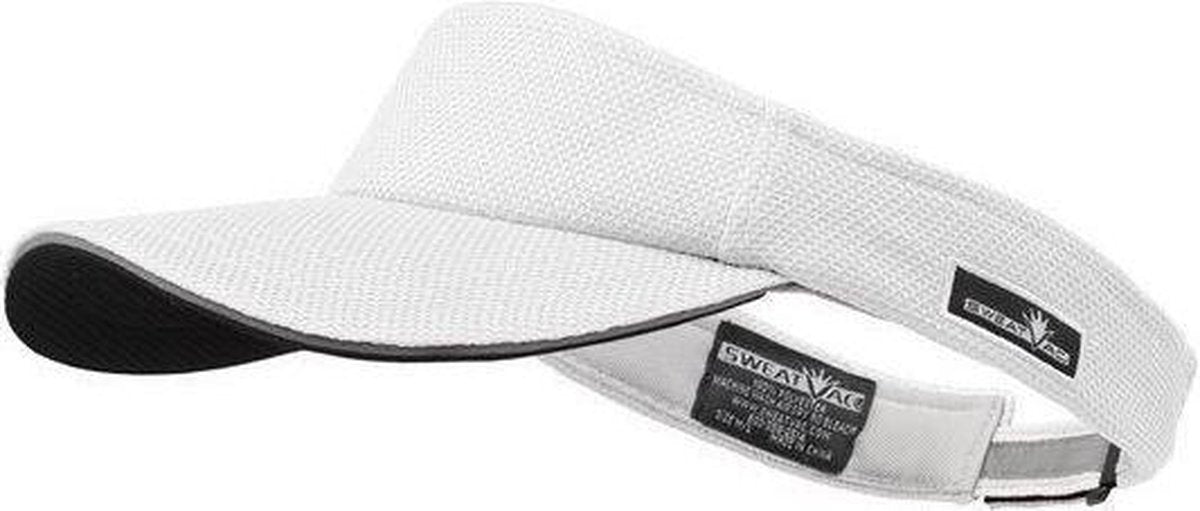 Sweatvac Endurance Visor Wit