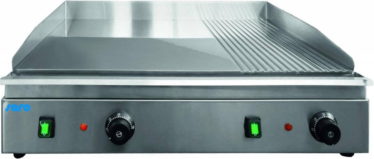 Saro Electrische tabletop bakplaat/ grillplaat