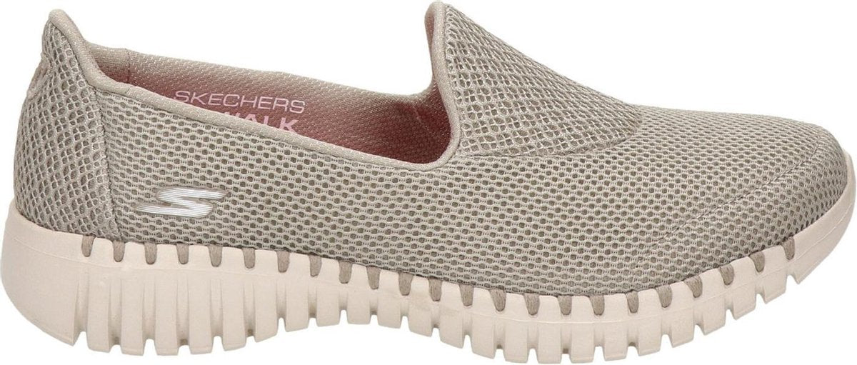 Skechers dames instapschoen - Beige - Maat 41