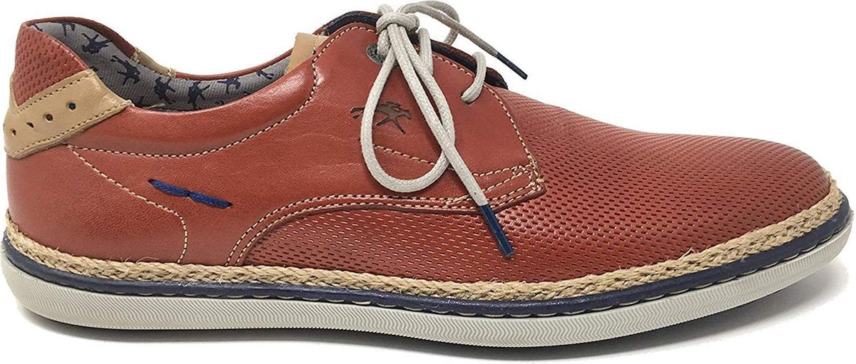 FLUCHOS F0468 Veterschoen cognac maat 41