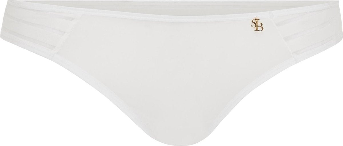 Sapph Iconic Basics Brief Dames Off White-S