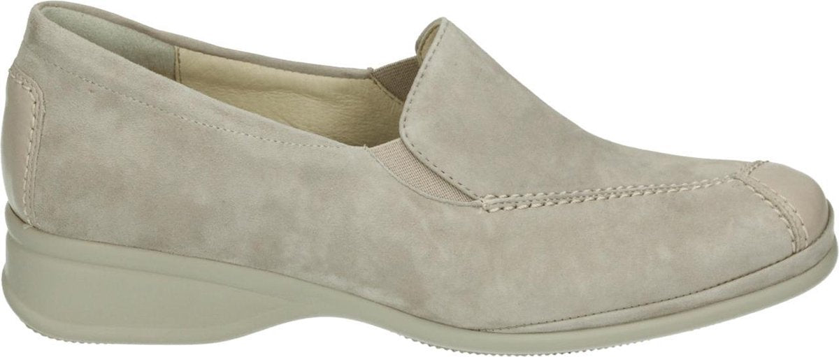 Semler R1635 - Volwassenen Instappers - Kleur: Wit/beige - Maat: 38.5