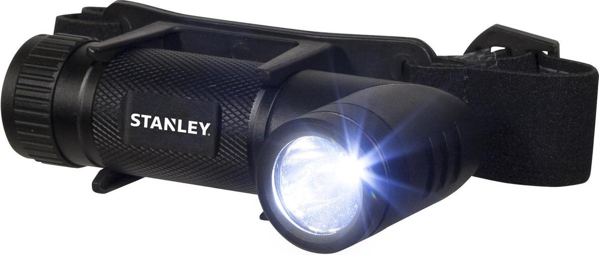 STANLEY Hoofdlamp Led Met Hoofdband 280 Lumen Zwart
