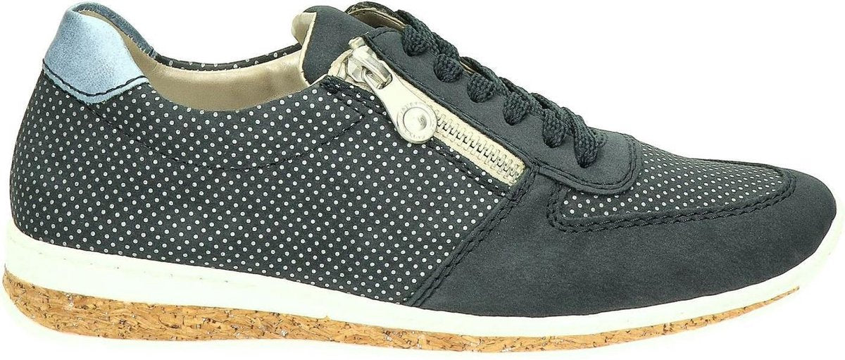 Donkerblauwe Veterschoenen Rieker  Dames 38