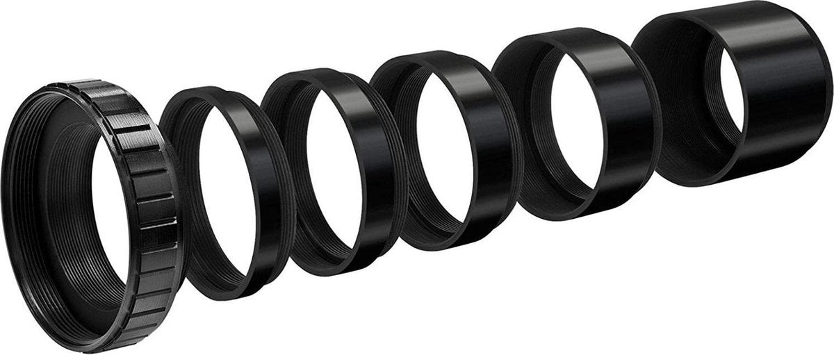 Bresser Ccd-adapter Sc/t2 Zwart 6-delig