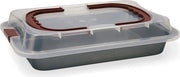 Quid rechthoekige bakvorm met deksel 38 x 24 x 4