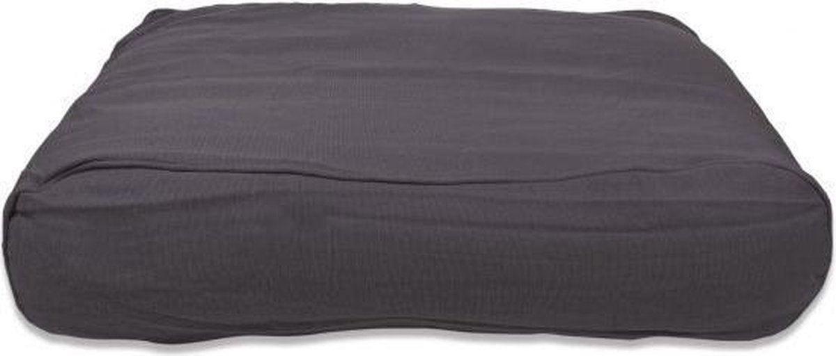 Lex & max prof losse hoes voor hondenkussen ligzak  100x70x21cm grijs