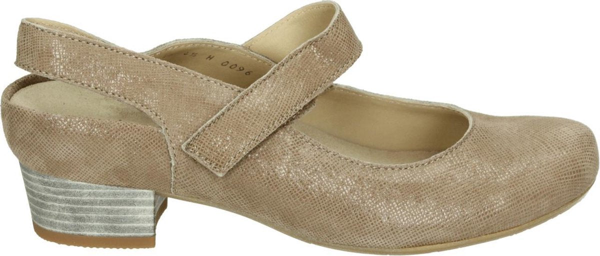 Verhulst 7356A-25-58 H - Volwassenen Pumps - Kleur: Wit/beige - Maat: 37.5