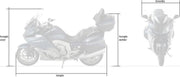 FLEXX Topcase motorhoes | XL | Indoor | DS COVERS