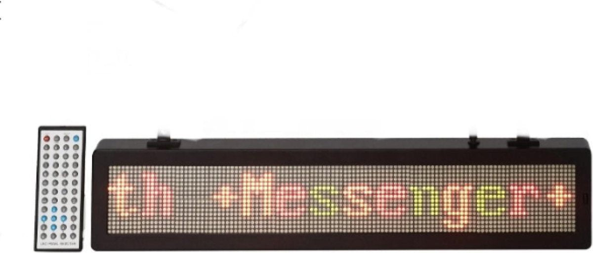 Led lichtkrant rood
