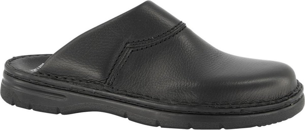 Easy Street Heren Zwarte leren Zweedse muil - Maat 40