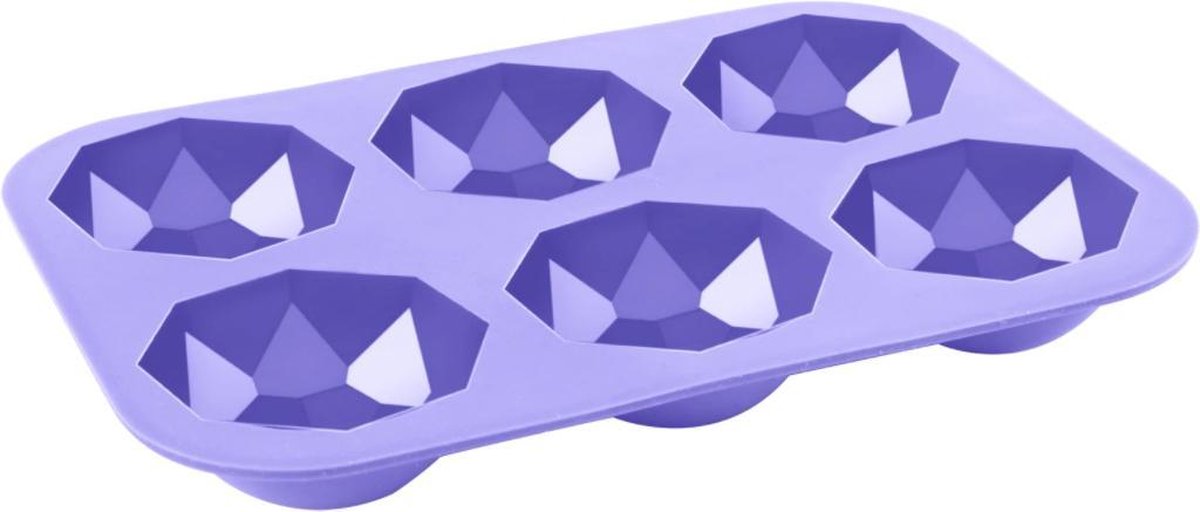 Cabantis 3D Diamant bakvorm|Siliconen bakvormen|Siliconen mallen|Bak spullen|Cake vorm|Chocolade cadeau|Chocolade diamant