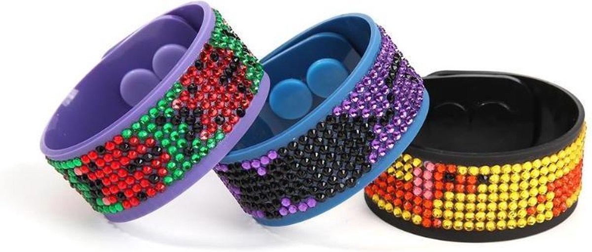 Diamond Painting "JobaStores®" Armbanden Set B (3 stuks)