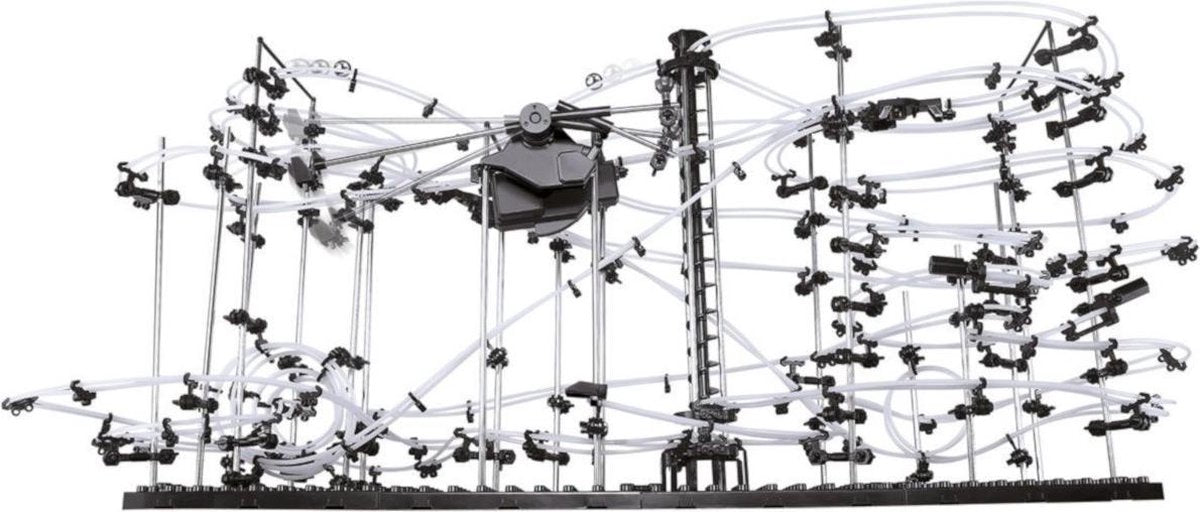 Invento Knikkerbaan Star Coaster Level 5 Zwart 682-delig