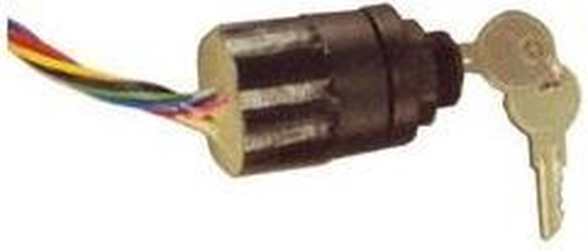Contactslot kunstof uit-ontsteking-start(choke) 6 terminals