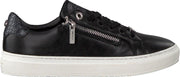 Mexx Ellenore Lage sneakers - Leren Sneaker - Dames - Zwart - Maat 39